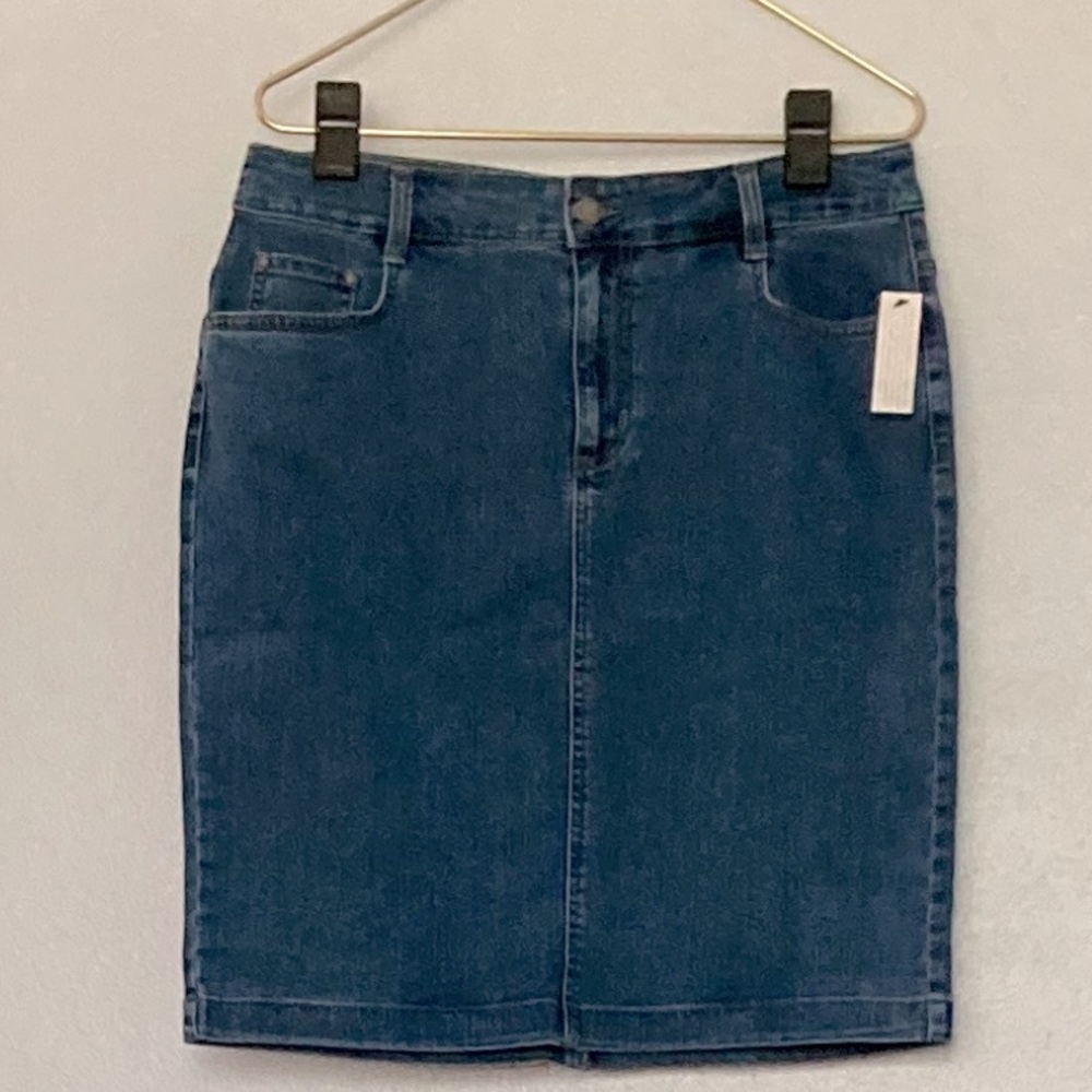 COPY - CHARTER CLUB JEANS SKIRT.